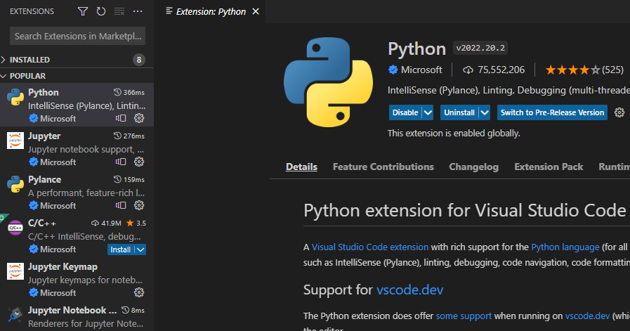02. VS Code – Python 연결